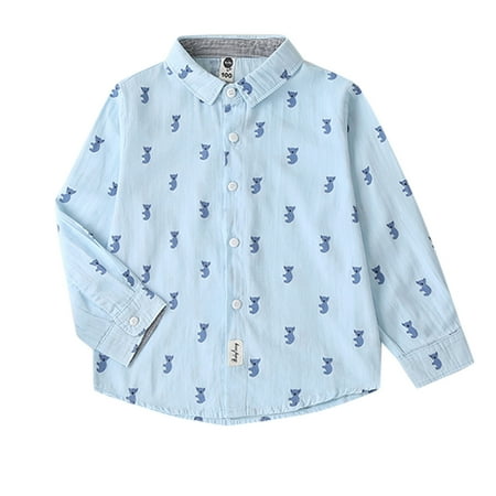 JDEFEG Tops Men Kids Toddler Baby Boys Girls Shirt Jacket Long Sleeve Cartoon Lapel Button Shirt Outwear Tops Top 5 Year Old Boys Blue 120
JDEFEG Tops Men Kids Toddler Baby Boys Girls Shirt Jacket Long Sleeve Cartoon Lapel Button Shirt Outwear Tops Top 5 Year Old Boys Blue 120