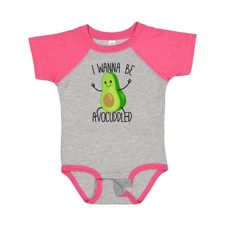 Inktastic I Wanna Be Avocuddled Gift Baby Boy or Baby Girl Bodysuit