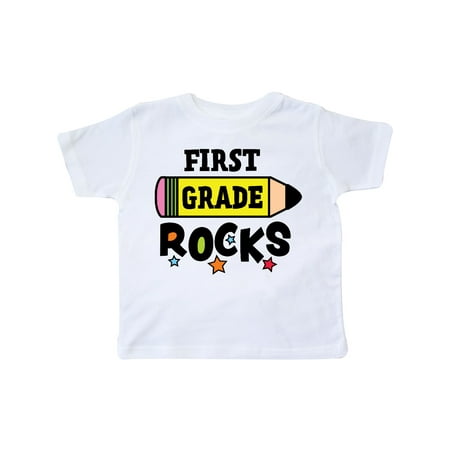 Inktastic 1st Grade Rocks with Pencil and Stars Gift Toddler Boy or Toddler Girl T-Shirt
Inktastic 1st Grade Rocks with Pencil and Stars Gift Toddler Boy or Toddler Girl T-Shirt