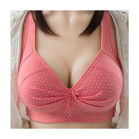 Large Size Underwear Large Size Underwear Without Underwire Back Clasp Comfortable Breathable Bra Shrimp Red 36/80 (BC Cup)
Large Size Underwear Large Size Underwear Without Underwire Back Clasp Comfortable Breathable Bra Shrimp Red 36/80 (BC Cup)
