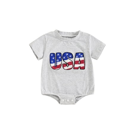 Niceyoeuk Baby Girls Boys Romper Short Sleeve Embroidery Letters Summer Bodysuit
Niceyoeuk Baby Girls Boys Romper Short Sleeve Embroidery Letters Summer Bodysuit