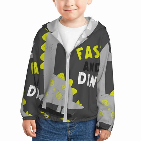 Vsdgher Cute Dinosaur Kids Sun Protection Hoodie with Zip Rash Guard Tops Children s Long Sleeve Sun Protection Clothing - 3 Years
Vsdgher Cute Dinosaur Kids Sun Protection Hoodie with Zip Rash Guard Tops Children s Long Sleeve Sun Protection Clothing - 3 Years