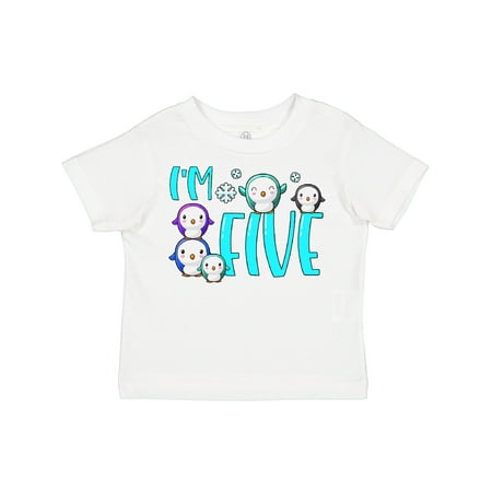 Inktastic I m 5 Cute Penguin Birthday Party Gift Toddler Boy or Toddler Girl T-Shirt
Inktastic I m 5 Cute Penguin Birthday Party Gift Toddler Boy or Toddler Girl T-Shirt