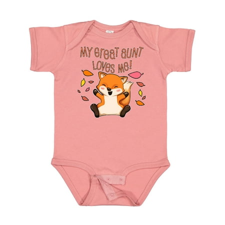 Inktastic My Great Aunt Loves Me!- Cute Baby Fox Gift Baby Boy or Baby Girl Bodysuit
Inktastic My Great Aunt Loves Me!- Cute Baby Fox Gift Baby Boy or Baby Girl Bodysuit