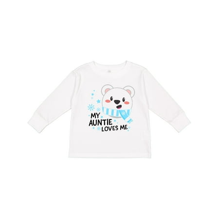 Inktastic My Auntie Loves Me- Polar Bear Gift Toddler Boy or Toddler Girl Long Sleeve T-Shirt
Inktastic My Auntie Loves Me- Polar Bear Gift Toddler Boy or Toddler Girl Long Sleeve T-Shirt