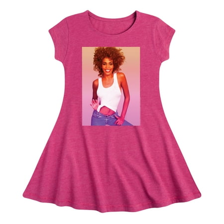Whitney Houston - Gradient Photo - Toddler And Youth Girls Fit And Flare Dress
Whitney Houston - Gradient Photo - Toddler And Youth Girls Fit And Flare Dress