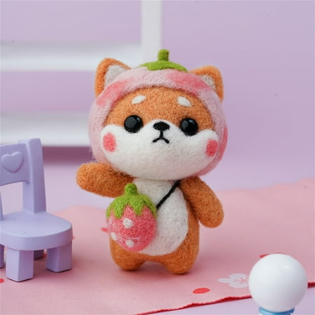 Hesxuno Needle Technique DIY Material Bag Plush Doll Shiba Inu Series New Year New You
Hesxuno Needle Technique DIY Material Bag Plush Doll Shiba Inu Series New Year New You