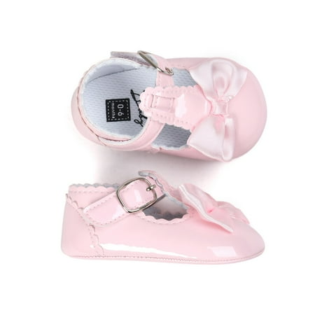 Baby Girls Flats Shoes Anti-Slip Rubber Sole Princess Wedding Dress Shoes with Bowknot for Infant Toddler
Baby Girls Flats Shoes Anti-Slip Rubber Sole Princess Wedding Dress Shoes with Bowknot for Infant Toddler