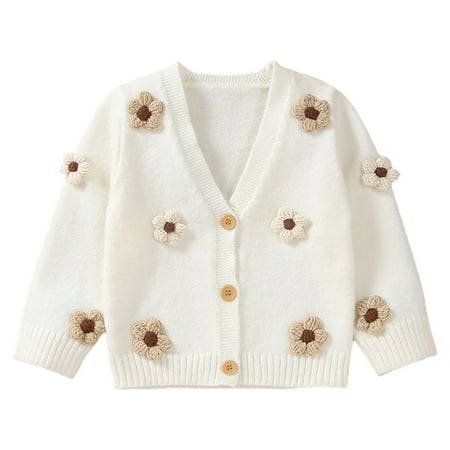 Toddler Baby Sweatshirt Christmas Girls Windproof Flower Decoration Kids Warm Knit Sweater Outerwear Tops Clothing Coat Size 0-6 Months
Toddler Baby Sweatshirt Christmas Girls Windproof Flower Decoration Kids Warm Knit Sweater Outerwear Tops Clothing Coat Size 0-6 Months