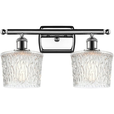 Polished Chrome Tone Bathroom Vanity 16 Wide Steel/Cast Brass/Glass Medium Base LED 2 Light Fixture
Polished Chrome Tone Bathroom Vanity 16 Wide Steel/Cast Brass/Glass Medium Base LED 2 Light Fixture
