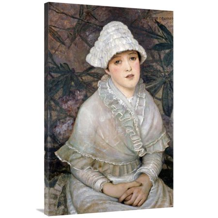 44 in. My Wee White Rose Art Print - John Atkinson Grimshaw