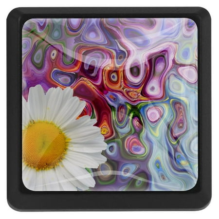 Ownta Square with Screws 3 Pcs for Cupboard Dressing Table Bookcase Drawer Pull Handle Cabinet Door Knobs Blossom White Daisy Flower Abstract Art
Ownta Square with Screws 3 Pcs for Cupboard Dressing Table Bookcase Drawer Pull Handle Cabinet Door Knobs Blossom White Daisy Flower Abstract Art