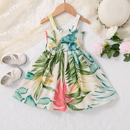 Aayomet Girls Dresses Toddler Girls Child Sleeveless Floral Prints Summer Beach Sundress Party Dresses Princess Dress Green 18-24 Months
Aayomet Girls Dresses Toddler Girls Child Sleeveless Floral Prints Summer Beach Sundress Party Dresses Princess Dress Green 18-24 Months