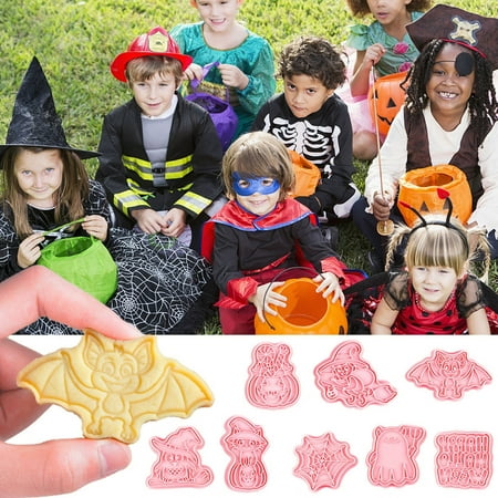 Follure Halloween Cookie Cutter Set 8 Pcs Cookie Cutters Mold For Making Pumpkin Bat Witch Cat Pie Mold 3
Follure Halloween Cookie Cutter Set 8 Pcs Cookie Cutters Mold For Making Pumpkin Bat Witch Cat Pie Mold 3