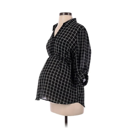 Pre-Owned Motherhood Women s Size S Maternity 3/4 Sleeve Blouse