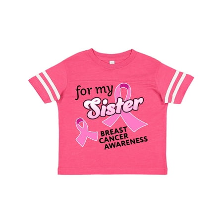 Inktastic For My Sister - Breast Cancer Awareness Gift Toddler Boy or Toddler Girl T-Shirt
Inktastic For My Sister - Breast Cancer Awareness Gift Toddler Boy or Toddler Girl T-Shirt
