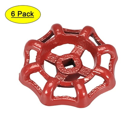Uxcell Square Broach 7x7mm Wheel 63mm Metal Faucet Round Wheel Handle Red 6 Pack
Uxcell Square Broach 7x7mm Wheel 63mm Metal Faucet Round Wheel Handle Red 6 Pack