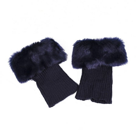 Women Leg Warmers Fashion Casual Solid Color Soft Elastic Faux Fur Crochet Knit Winter Leg Warm Cuffs Boot Socks
Women Leg Warmers Fashion Casual Solid Color Soft Elastic Faux Fur Crochet Knit Winter Leg Warm Cuffs Boot Socks