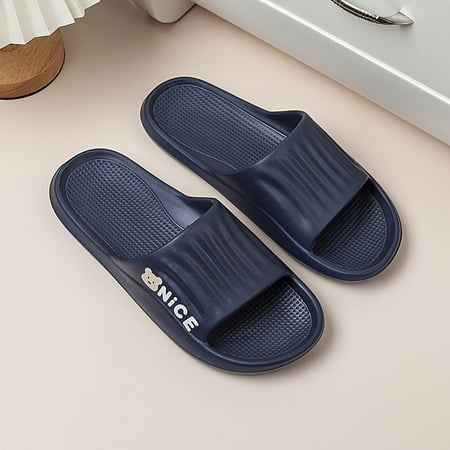 Cute Bear Design Slides Casual Open Toe Soft Sole Shoes Comfortable Indoor Home Bathroom Slides
Cute Bear Design Slides Casual Open Toe Soft Sole Shoes Comfortable Indoor Home Bathroom Slides