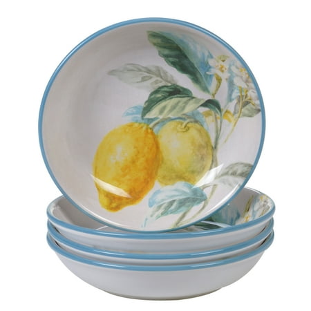 Citron Set of 4 Soup/Pasta Bowl