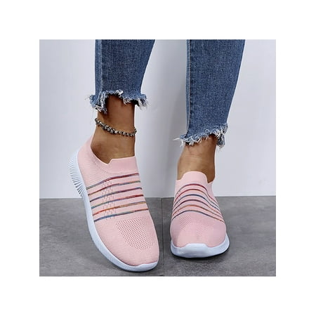 UKAP Women Striped Printed Sock Shoes Sneakers Comfort Running Walking Slip On
UKAP Women Striped Printed Sock Shoes Sneakers Comfort Running Walking Slip On