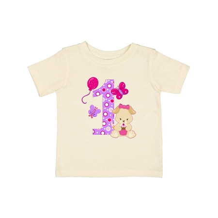 Inktastic First Birthday with Cute Puppy and Butterflies Gift Baby Boy or Baby Girl T-Shirt
Inktastic First Birthday with Cute Puppy and Butterflies Gift Baby Boy or Baby Girl T-Shirt