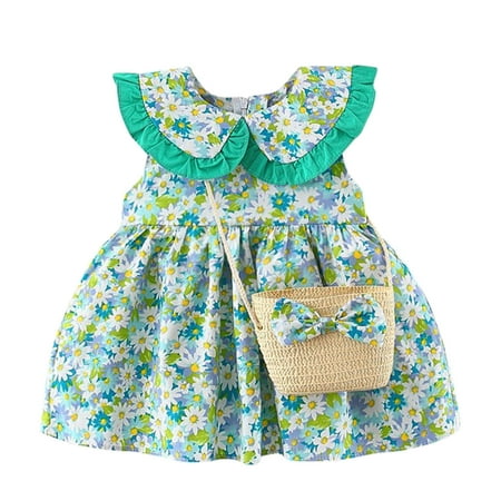 Little Girl Dress Dresses Baby Kids Princess Floral Collar Girls Flowers Girls Skirt Toddler Summer Cool Cute
Little Girl Dress Dresses Baby Kids Princess Floral Collar Girls Flowers Girls Skirt Toddler Summer Cool Cute