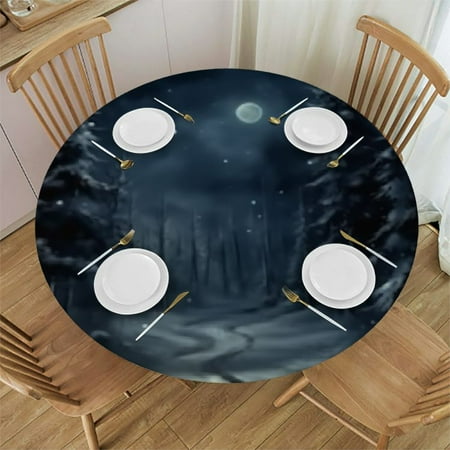 Sheronv Full Moon Round Tablecloth Stain-Resistant & Washable for Indoor Outdoor Restaurants Parties 100% Polyester Fiber Single-Sided Printing Home Kitchen Outdoor Decoration 31 -35
Sheronv Full Moon Round Tablecloth Stain-Resistant & Washable for Indoor Outdoor Restaurants Parties 100% Polyester Fiber Single-Sided Printing Home Kitchen Outdoor Decoration 31 -35