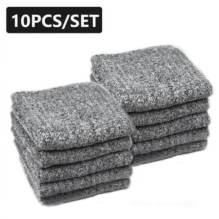 Clearance! HANUUAZ Wipes Rag TowelDish Kitchen Cloth Microfiber\Solid Wafflee\Double Sideed Corall Velvet\Bambooo Charccoal Fibre Dish OilCleaning Non Stick ClothKitchen Cleaning Supplies 10PC(L)
Clearance! HANUUAZ Wipes Rag TowelDish Kitchen Cloth Microfiber\Solid Wafflee\Double Sideed Corall Velvet\Bambooo Charccoal Fibre Dish OilCleaning Non Stick ClothKitchen Cleaning Supplies 10PC(L)