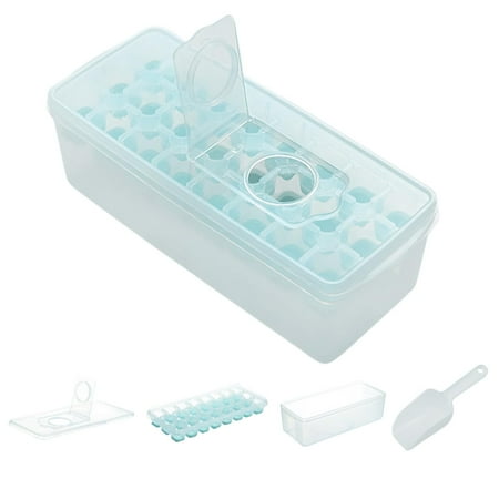BESTHUA Silicone Ice Cube Tray With Lid | 24 Ice Cube Molds With Scoop | Ice Cube Molds Comes With Ice Contain Ice Box with Storage Bin and Ice Scoop
BESTHUA Silicone Ice Cube Tray With Lid | 24 Ice Cube Molds With Scoop | Ice Cube Molds Comes With Ice Contain Ice Box with Storage Bin and Ice Scoop