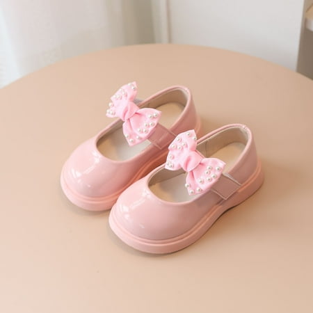 Floleo Clearance Toddler Shoes Baby Girls Cute Fashion Pearl Bow Non-slip Round Head Small Leather Princess Shoes
Floleo Clearance Toddler Shoes Baby Girls Cute Fashion Pearl Bow Non-slip Round Head Small Leather Princess Shoes