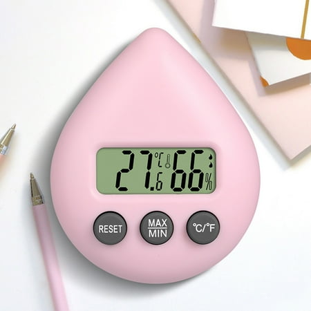 Xinwanna Electronic Thermometer Creative Shape High Accuracy ABS Indoor Mini Hygrometer Thermometer Detector for Home (Orange)
Xinwanna Electronic Thermometer Creative Shape High Accuracy ABS Indoor Mini Hygrometer Thermometer Detector for Home (Orange)