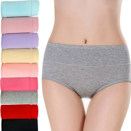 harmtty Women Solid Color Panties Breathable Stretchy Mid Waist Underpants Underwear Red M
harmtty Women Solid Color Panties Breathable Stretchy Mid Waist Underpants Underwear Red M