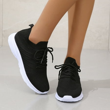 PEASKJP Women s Shoes Sport Sneakers Comfort Casual Walking Shoes Jogger Sneakers Black 8.5
PEASKJP Women s Shoes Sport Sneakers Comfort Casual Walking Shoes Jogger Sneakers Black 8.5
