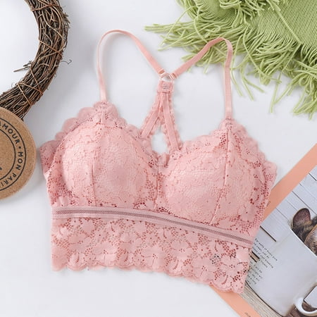 Pxiakgy intimates for women Ladies Vest Women Lace Bra Back Wrap Beautiful Cross Top Underwear Chest Pink + One size
Pxiakgy intimates for women Ladies Vest Women Lace Bra Back Wrap Beautiful Cross Top Underwear Chest Pink + One size