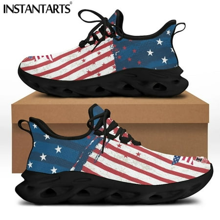 Patriotic Women Lace-up Mesh Swing Shoes July of 4 American Independence Day Print Sport Platform Shoes Zapatillas
Patriotic Women Lace-up Mesh Swing Shoes July of 4 American Independence Day Print Sport Platform Shoes Zapatillas