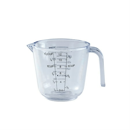 YUNx Clear Scale Measuring Cup with Handle Plastic Graduated Measuring Mugs for Kitchen
YUNx Clear Scale Measuring Cup with Handle Plastic Graduated Measuring Mugs for Kitchen
