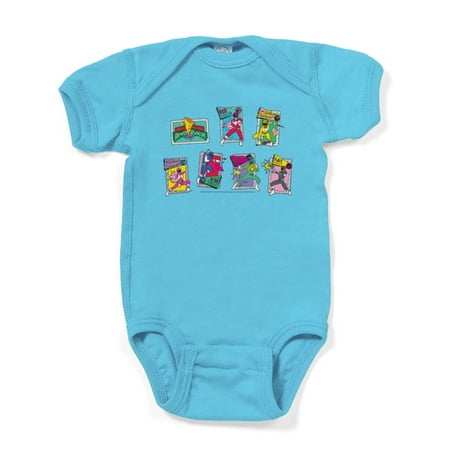 CafePress - Power Rangers Group Shots - Cute Infant Bodysuit Baby Romper