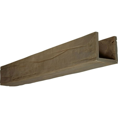 Ekena Millwork 10 W x 6 H x 8 L 3-Sided (U-beam) Riverwood Endurathane Faux Wood Ceiling Beam Natural Honey Dew
Ekena Millwork 10 W x 6 H x 8 L 3-Sided (U-beam) Riverwood Endurathane Faux Wood Ceiling Beam Natural Honey Dew