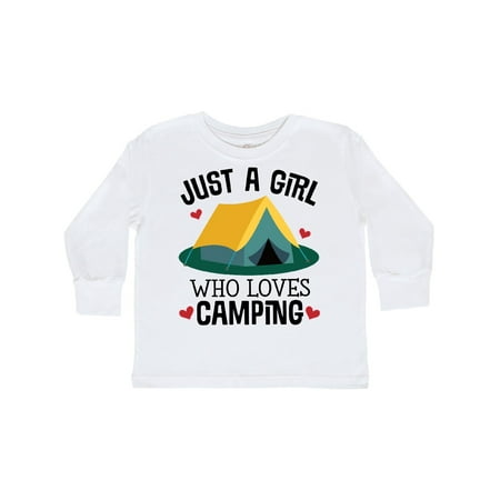 Inktastic Just A Girl Who Loves Camping Gift Toddler Toddler Girl Long Sleeve T-Shirt
Inktastic Just A Girl Who Loves Camping Gift Toddler Toddler Girl Long Sleeve T-Shirt