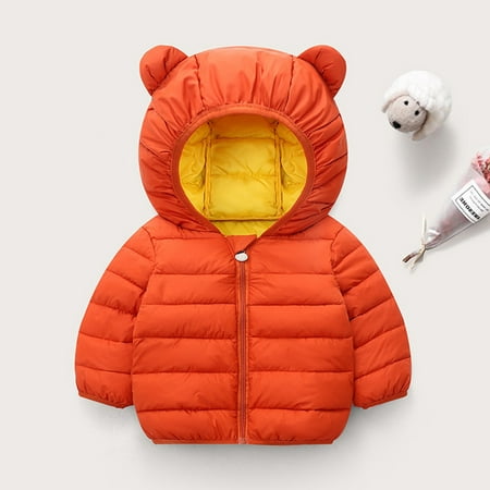 ZMHEGW Toddler Jacket Baby Boys Girls Winter Warm Solid Outerwear Bear Ears Hooded Padded Outwear Kid Coats
ZMHEGW Toddler Jacket Baby Boys Girls Winter Warm Solid Outerwear Bear Ears Hooded Padded Outwear Kid Coats