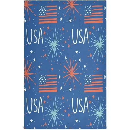 Hyjoy 4Th of July Fireworks American Flag Kitchen Dish Towels Set of 1 Dishcloths Absorbent Soft Towels Hand Towels Tea Towels 18 x 28
Hyjoy 4Th of July Fireworks American Flag Kitchen Dish Towels Set of 1 Dishcloths Absorbent Soft Towels Hand Towels Tea Towels 18 x 28