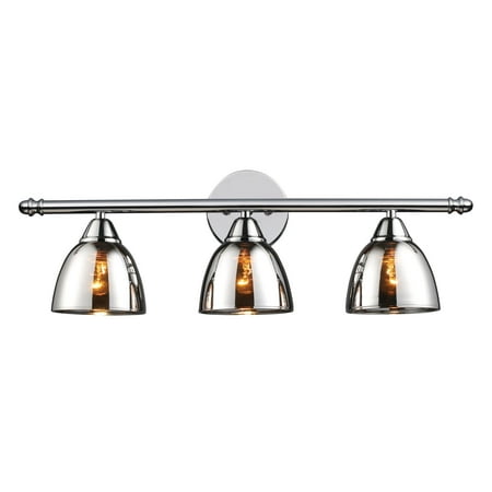 Elk Home Reflections 23 Wide 3-Light Vanity Light - Polished Chrome