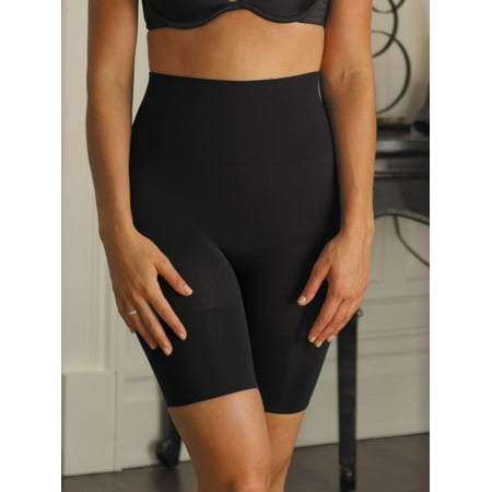 Carnival Seamless Mid Waist Control Thigh Leg Black XLarge 
Carnival Seamless Mid Waist Control Thigh Leg Black XLarge