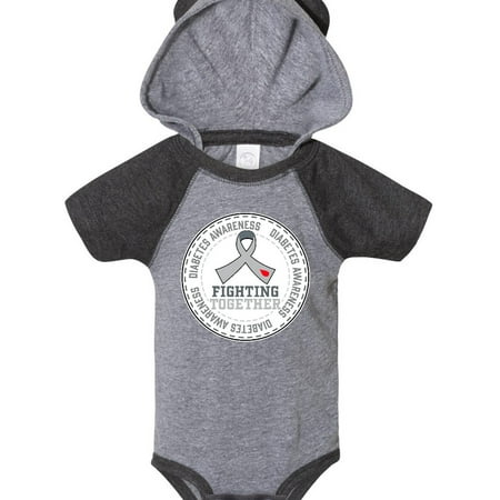 Inktastic Fighting Together- Diabetes Awareness gray ribbon Gift Baby Boy or Baby Girl Bodysuit
Inktastic Fighting Together- Diabetes Awareness gray ribbon Gift Baby Boy or Baby Girl Bodysuit