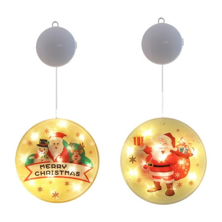 OUNONA Christmas Xmas Lights Hanging Lamp Window Light Suction Colorful Led 3D Holiday Decorative
OUNONA Christmas Xmas Lights Hanging Lamp Window Light Suction Colorful Led 3D Holiday Decorative