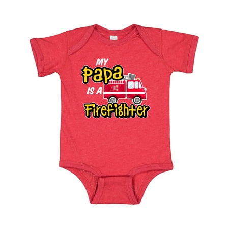 Inktastic My Papa is a Firefighter with Fire Truck Gift Baby Boy or Baby Girl Bodysuit
Inktastic My Papa is a Firefighter with Fire Truck Gift Baby Boy or Baby Girl Bodysuit