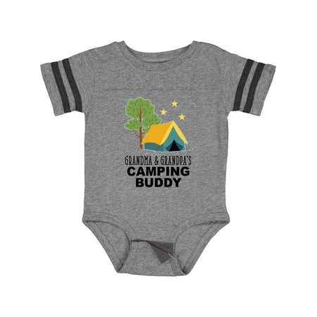 Inktastic Grandpa Grandpa Camping Buddy Outfit Gift Baby Boy or Baby Girl Bodysuit