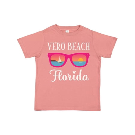 Inktastic Vero Beach Florida Vacation Trip Gift Toddler Toddler Girl T-Shirt