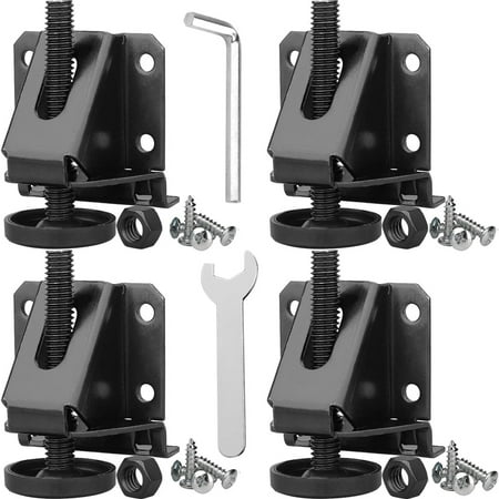 Vervmczn Heavy Duty Leveling Feet Furniture Levelers Adjustable Table Leg Leveler Workbench Leveling Feet for Furniture Table
Vervmczn Heavy Duty Leveling Feet Furniture Levelers Adjustable Table Leg Leveler Workbench Leveling Feet for Furniture Table